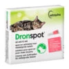 Dronspot Spot On Ontwormingsdruppels Kat 2,5 - 5 Kg