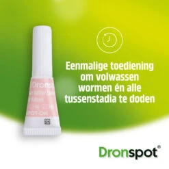 Dronspot Spot On Ontwormingsdruppels Kat 2,5 - 5 Kg 7 Dronspot Spot On Ontwormingsdruppels Kat 2,5 - 5 Kg -KattenPlezier Winkel 1002870 4