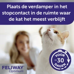 Feliway Optimum Startset Verdamper + Navulling 7 Feliway Optimum Startset Verdamper + Navulling -KattenPlezier Winkel 1012158 4