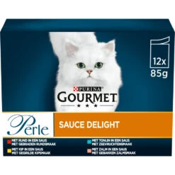 4x Gourmet Perle Sauce Delight Vlees - Vis