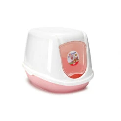 Beeztees Kattenbak Kitten Duchesse Roze - Wit