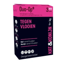 Duo-op Anti Vlooiendruppels Kat En Konijn Vanaf 4 Kg
