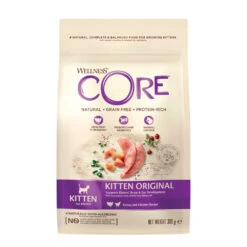 6x Wellness Core Kattenvoer Kitten Kalkoen - Zalm
