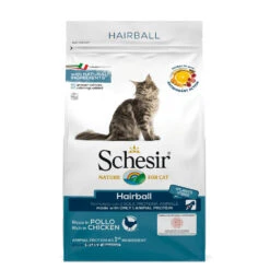 Schesir Kattenvoer Dry Hairball Kip