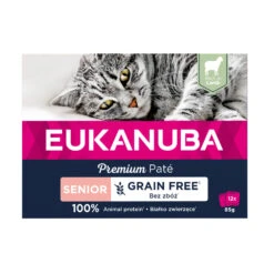 Eukanuba Lams Pate Graanvrij Senior Kat Multi-Pack