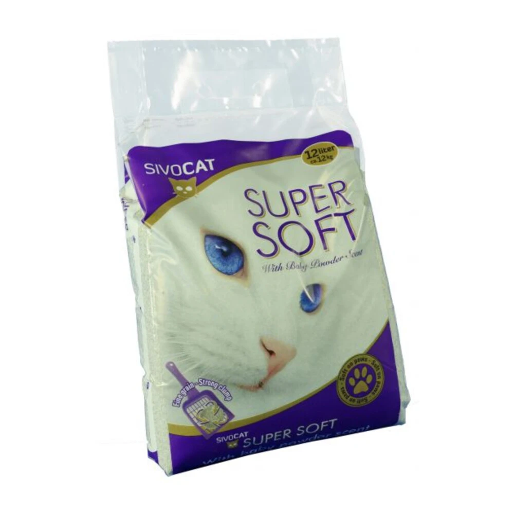 Sivocat Kattenbakvulling Super Soft Babypoeder 1 Sivocat Kattenbakvulling Super Soft Babypoeder