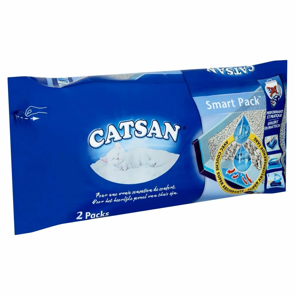 Catsan Hygiene Plus Kattenbakvulling Smartpack 1 Catsan Hygiene Plus Kattenbakvulling Smartpack