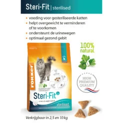Fokker Steri-Fit Kattenvoer Gevogelte -KattenPlezier Winkel 941553 3