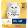 6x Gourmet Gold Fijne Mousse Rood