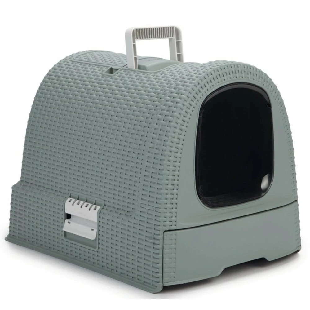 Curver Kattenbak Misty Blue 1 Curver Kattenbak Misty Blue