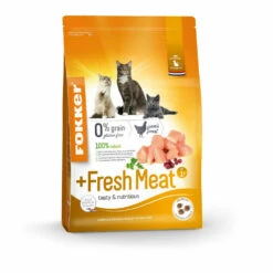 Fokker Fresh Meat Kattenvoer Verse Kip
