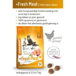 Fokker Fresh Meat Kattenvoer Verse Kip -KattenPlezier Winkel 983748 3
