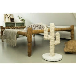Designed By Lotte Houten Krabpaal Cactus Wit 8 Designed By Lotte Houten Krabpaal Cactus Wit -KattenPlezier Winkel 986460 3