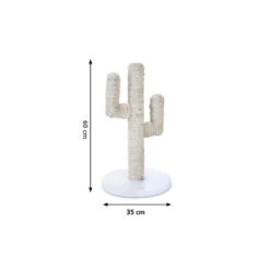 Designed By Lotte Houten Krabpaal Cactus Wit 9 Designed By Lotte Houten Krabpaal Cactus Wit -KattenPlezier Winkel 986460 4