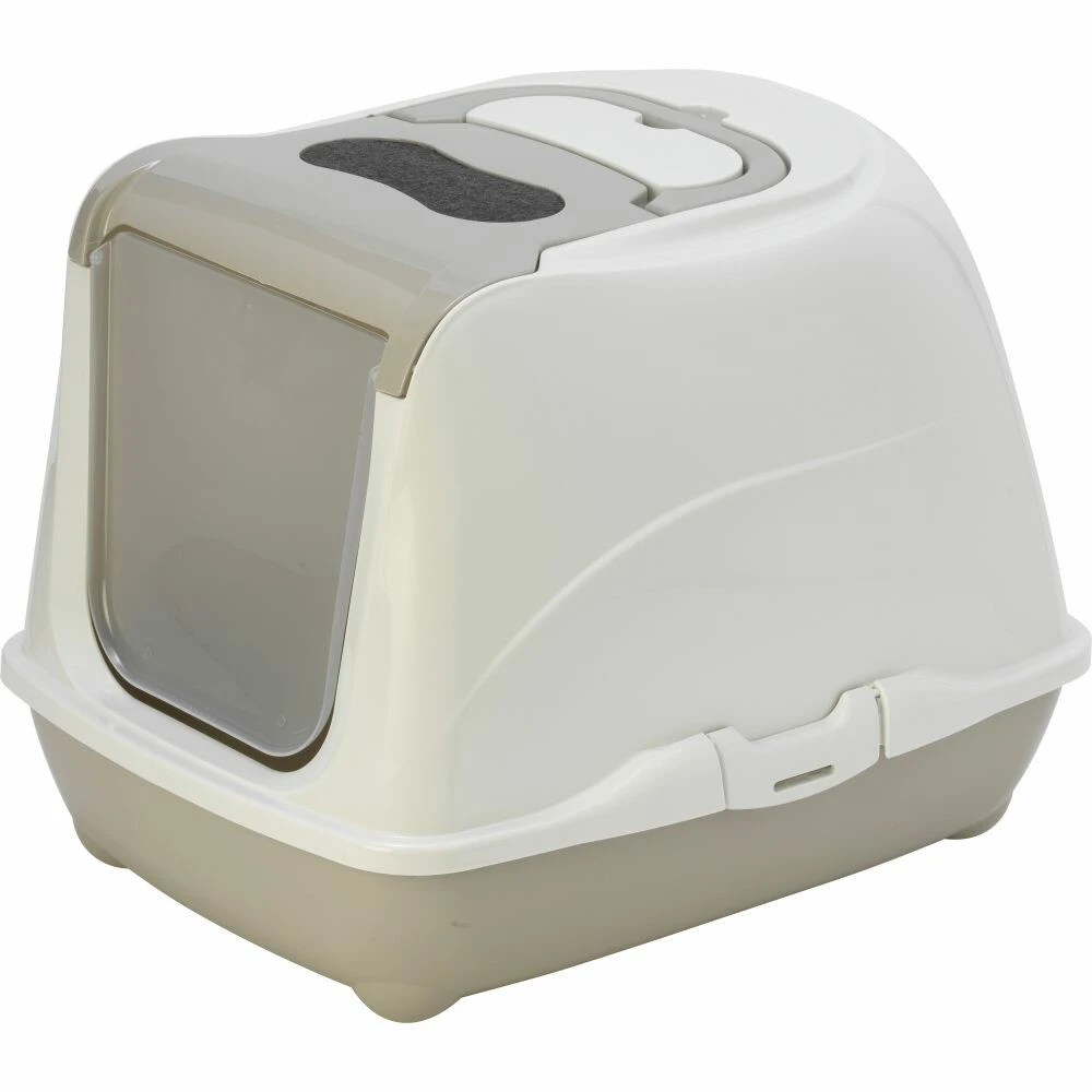 Moderna Kattenbak Flip Cat Large Grijs 1 Moderna Kattenbak Flip Cat Large Grijs